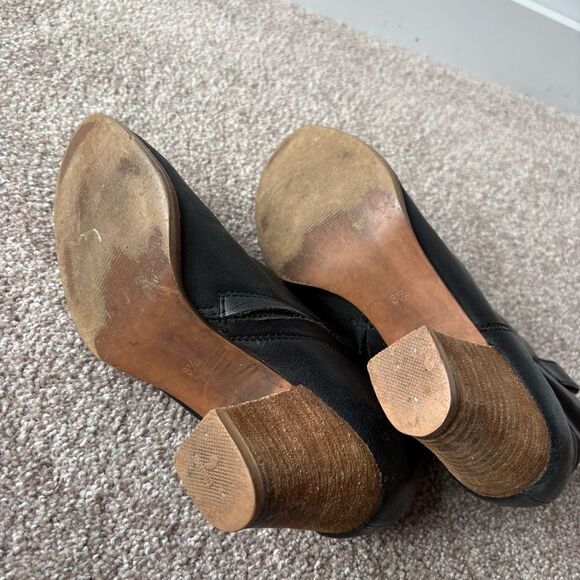 Madewell Billie Boot Black Leather 8.5 - Picture 5 of 8